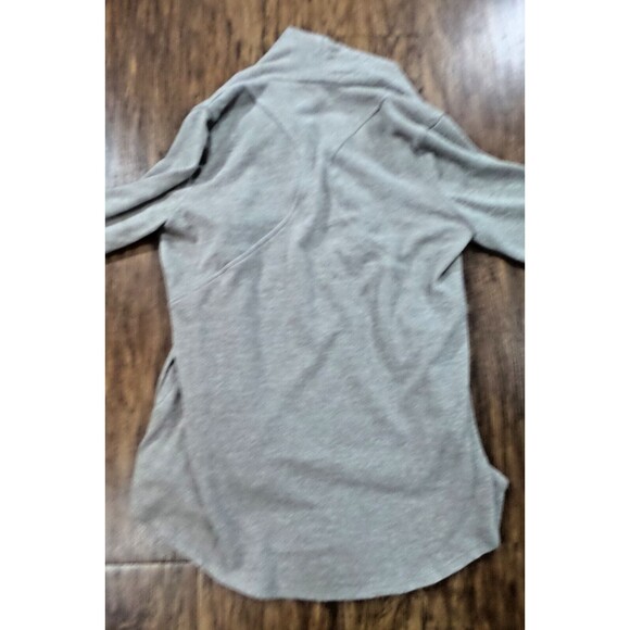 Sweet Rain Gray Jacket Asymmetrical Zip with Pockets Size XL - Picture 12 of 13